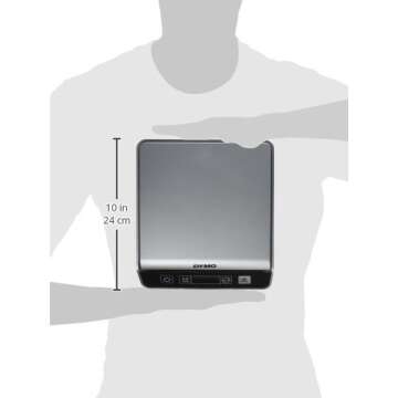 DYMO M25 Digital Postal Scale, 25-Pound Capacity