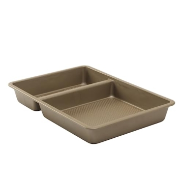 GoodCook Nonstick 9" x 13" Divided Pan – Versatile Baking & Cooking Dish