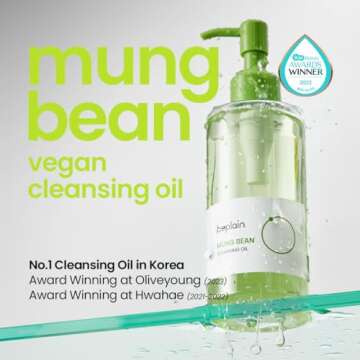 beplain Greenful Vegan Cleansing Oil 6.76 oz | Natural deep cleansing oil for Sensitive & Dry skin |...