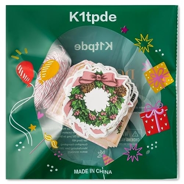 Vintage Christmas Gift Tags 137PCS with Hemp Rope