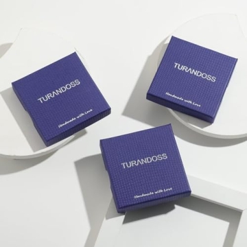 TURANDOSS Valentines Day Gifts for Girls - Earrings for Girls, Gifts for Girls Letter A Initial Earrings for Girls Hypoallergenic Earrings for Girl Teen Jewelry Gifts