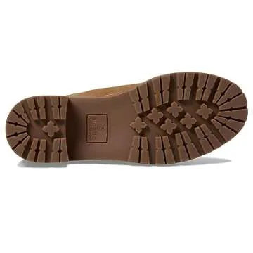 Blondo Women's Mayes Waterproof Chelsea Boot in Cognac Suede