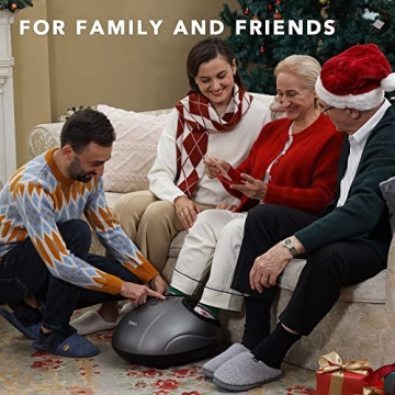 Breo Foot Massager with Heat | Deep Shiatsu Massage for Feet