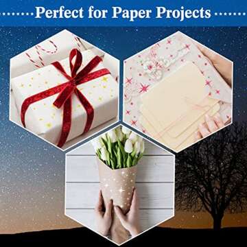 4 Pack Star Stencil 4 Sizes Star Shaped Painting Template Reusable Plastic Twinkle Starburst Painting Stencils for Wall Wood Canvas Fabric, Use for Flag Day Home Decor DIY Crafts(Stars)