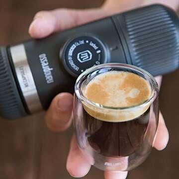 WACACO Nanopresso NS Adapter, Accessories for Nanopresso Portable Espresso Machine, Compatible with NS Capsules, Perfect for Traveling, Camping or Office Use