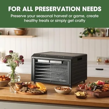 Excalibur Electric Food Dehydrator with Timer and Adjustable Temperature