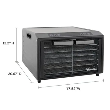 Excalibur Electric Food Dehydrator with Timer and Adjustable Temperature