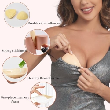 2024 Double-Sided Adhesive Bikini Padding Inserts