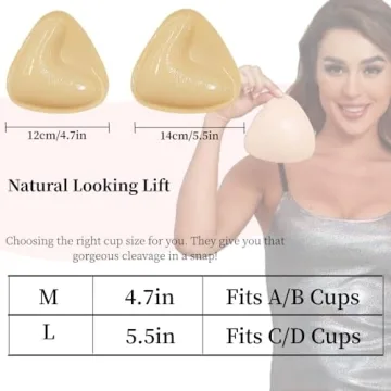 2024 Double-Sided Adhesive Bikini Padding Inserts