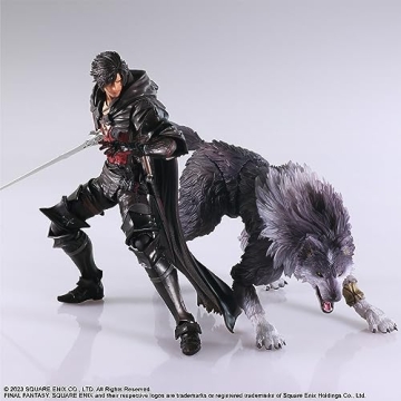 Square Enix Final Fantasy XVI Clive Rosfield & Torgal Action Figure