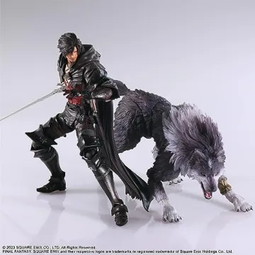 Square Enix Final Fantasy XVI Clive Rosfield & Torgal Action Figure