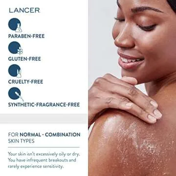 Lancer Skincare Body Polish for Exfoliated Skin