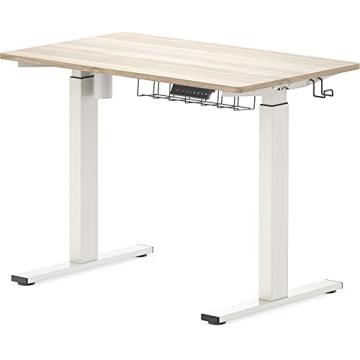 SHW Electric Height Adjustable Desk with Memory Presets
