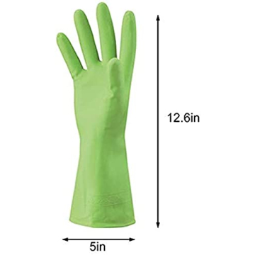 Colorful URBANSEASONS Rubber Gloves for Everyday Cleaning