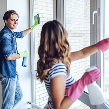 Colorful URBANSEASONS Rubber Gloves for Everyday Cleaning