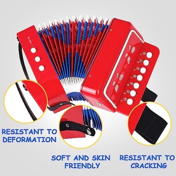 Kids Accordion - Perfect Musical Gift for Ages 3-12