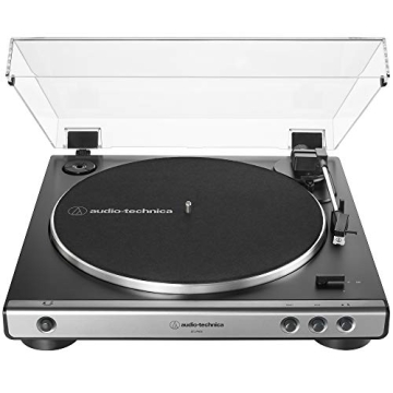 Audio-Technica AT-LP60X-GM Fully Automatic Belt-Drive Turntable with Dust Cover