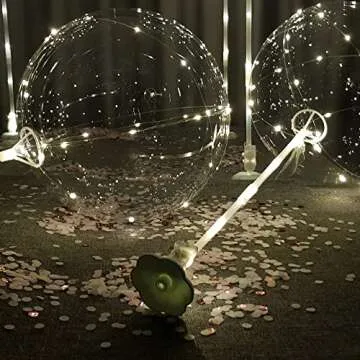 Lightsfever LED Balloon Decoration Set - No Helium Needed