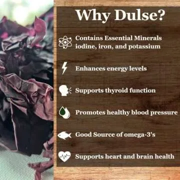 Natural Zing Whole Dulse Leaf - Nutrient-Rich Sea Vegetable