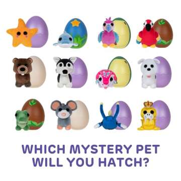 Adopt Me! 5” Surprise Plush - Collectible Toys with Virtual Codes - Fun for Kids