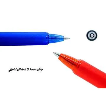 Pilot FriXion Ball Knock Retractable Gel Ink Pen, Bold Point 1.0 mm, 4 Color Ink, Sticky Notes Value Set