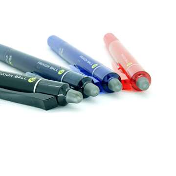 Pilot FriXion Ball Knock Retractable Gel Ink Pen, Bold Point 1.0 mm, 4 Color Ink, Sticky Notes Value Set