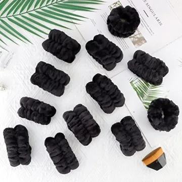 WHAVEL 6 Pairs Absorbent Wrist Towels for Skin Care