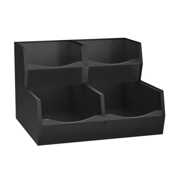 Bamboo Pantry Organizers - Stackable and Stylish Storage Bins