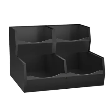 Bamboo Pantry Organizers - Stackable and Stylish Storage Bins