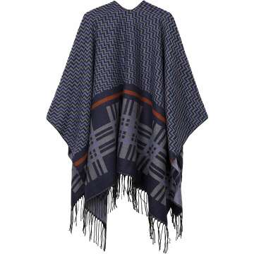 Urban CoCo Women's Poncho Cape Wrap - Boho Chic Style