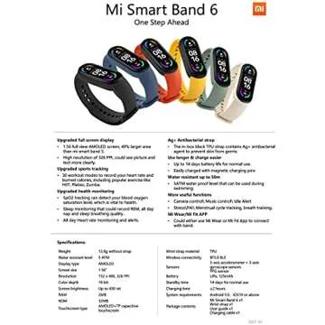 Xiaomi Mi Band 6 Activity Tracker