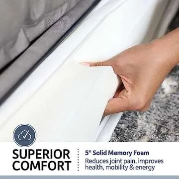 PetFusion Ultimate Comfort Dog Bed for All Breeds