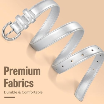 Versatile SANSTHS Women Leather Belt Stylish & Durable