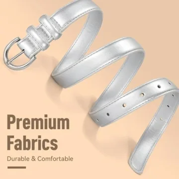 Versatile SANSTHS Women Leather Belt Stylish & Durable