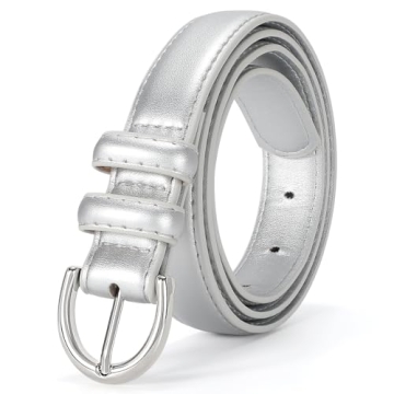 Versatile SANSTHS Women Leather Belt Stylish & Durable