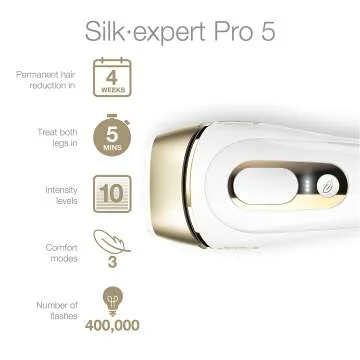 Braun Silk Expert Pro 5 IPL Hair Removal Device