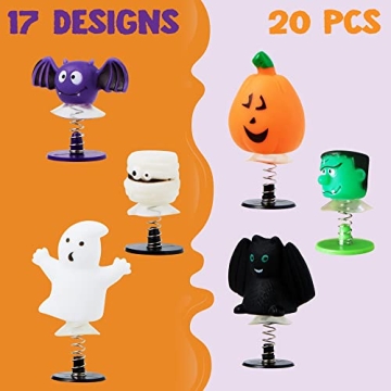 Halloween Wind Up Toy Set - Perfect Trick-or-Treat Favors