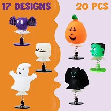 Halloween Wind Up Toy Set - Perfect Trick-or-Treat Favors