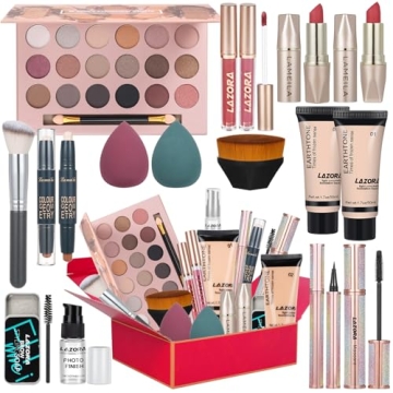 All in One Makeup Kit for Women - Complete Gift Set for Beauty Lovers