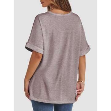 Stylish ATHMILE Plus Size T-Shirts for Women - Summer Casual
