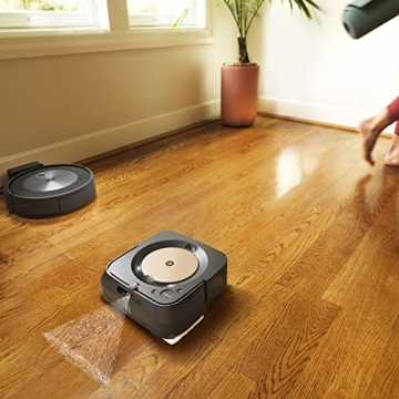 iRobot Braava Jet m6 (6012) Ultimate Robot Mop- Wi-Fi Connected, Precision Jet Spray, Smart Mapping, Works with Alexa, Ideal for Multiple Rooms, Recharges and Resumes, Black