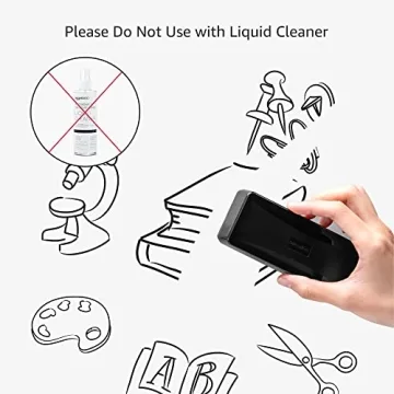 Amazon Basics Whiteboard Erasers 4-Pack Durable Washable