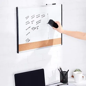 Amazon Basics Whiteboard Erasers 4-Pack Durable Washable