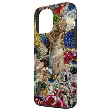 Vintage Mosaic Case for iPhone 13 Pro Max Y2K Style