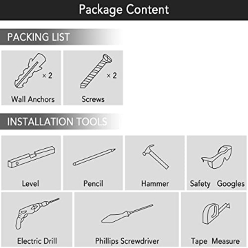 PexFix 71"x31" Black Arched Full Length Mirror