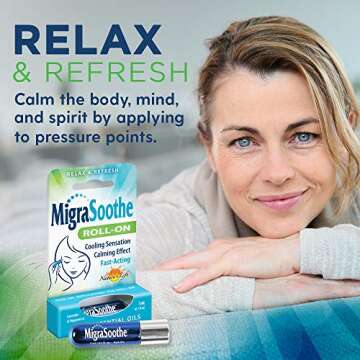 Health From the Sun MigraSoothe Essential Oil Roll-On Stick