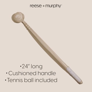 Reese+Murphy Stylish Dog Ball Thrower for Fetch Games