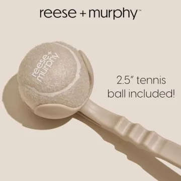 Reese+Murphy Stylish Dog Ball Thrower for Fetch Games