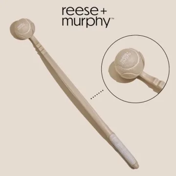 Reese+Murphy Stylish Dog Ball Thrower for Fetch Games