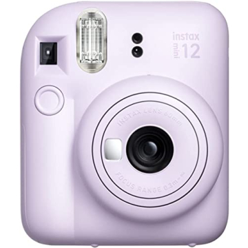 Fujifilm Instax Mini 12 Camera Bundle Lilac Purple 40 Film